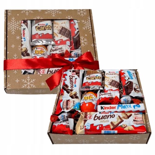  KINDER GIFT SET CHRISTMAS SWEETS GIFT SANTA CLAUS CHRISTMAS TREE