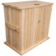  ALDER WOODEN GARDEN SMOKEHOUSE 120x80x105H
