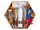  BASKET GIFT SET GIFT GLASSES ELECTRIC GRINDER COFFEE PRALINES