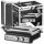  Abrams B-281 2000W Grill Toaster Silver/Gray