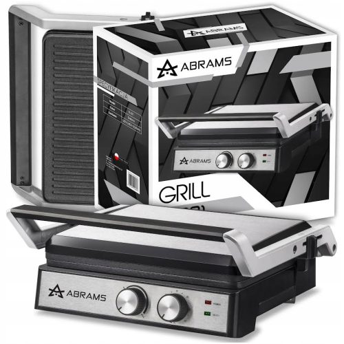  Abrams B-281 2000W Grill Toaster Silver/Gray