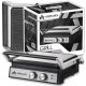  Abrams B-281 2000W Grill Toaster Silver/Gray