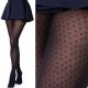  Fenome LULU114 patterned tights 40den black Nero size 3/4