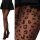  Fenome LULU122 patterned tights 40den black Nero size 3/4