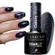  CLARESA GALAXY BLACK BLACK HYBRID NAIL POLISH WITH GLITTER 5 ml