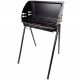  FOLDABLE METAL Charcoal BBQ Grill 39cm x 23cm height 73cm
