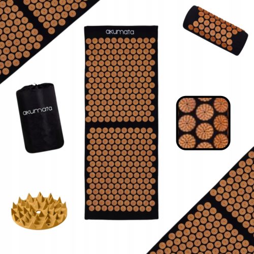  ACUPRESSURE MAT XXXL ORANGE PILLOW MASSAGE SET