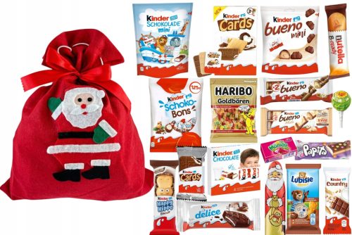  Large Bag of Kinder Sweets for a St. Nicholas Day Gift for a Child XXL under the Christmas Tree