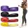  EXERCISE BANDS RESISTANCE BANDS POWER BANDS LATEX SET OF 4 STRONG LONG