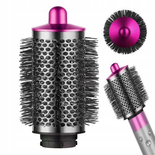  Large Round Volumizing Brush for Dyson Airwrap Fuchsia