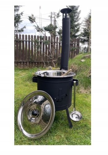  TOURIST FIELD KITCHEN fi36 + STAINLESS STEEL KETTLE 14 L + SPOON + LADLE