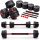  METEOR BUITUMIC DUMBBELL SET 2x15 with barbell