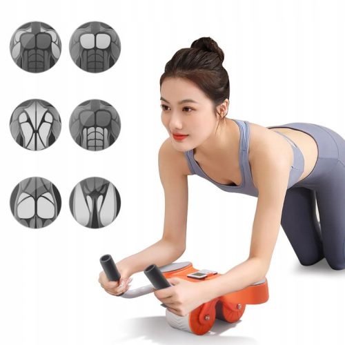  ABDOMINAL WHEEL ABDOMINAL EXERCISE EQUIPMENT ABDOMINAL MUSCLE TRAINER