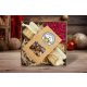  Large Christmas Gift Set - Chocolate, Honey, Tea - Golden Christmas