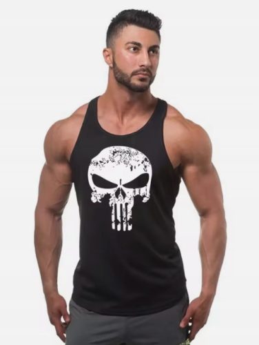  Punisher Stringer Men's Tank Top - Perfect for Training!