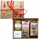  Gift Box for Christmas with tea, sweets and honey for everyone