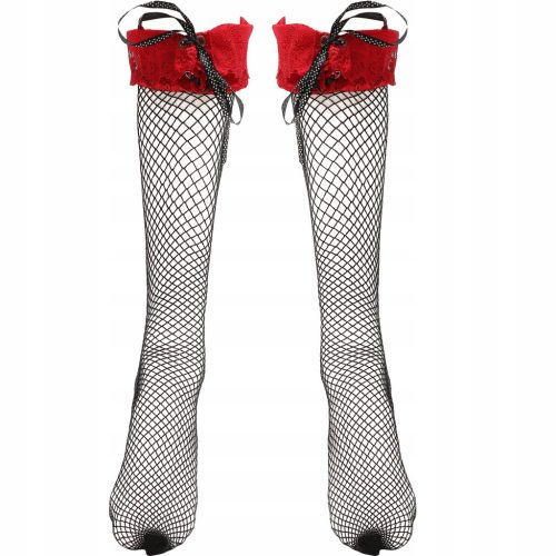  ELEGANT LACE SOCKS WITH BOW CHRISTMAS LONG SOCKS