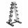  5-Deck A-Frame Hanger Rack - White