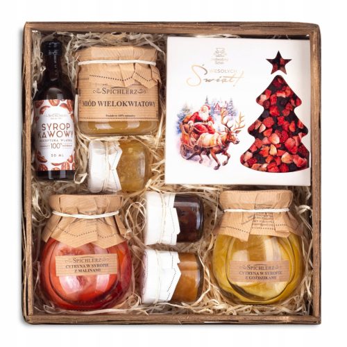  Exclusive Christmas SET Lemon honey chocolate gift for CHRISTMAS
