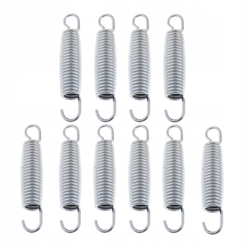  Pack of 10 trampoline springs, solid replacement set for 11.6 cm