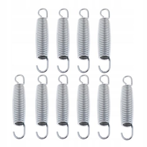  Pack of 10 trampoline springs, solid replacement set for 11.6 cm