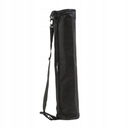  Yoga Mat Bag with Shoulder Strap for Exercises Waterproof Oxford Mat Black