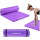  PURPLE EXERCISE MAT 180x60 cm NBR 1.5 cm FOR YOGA FITNESS GYMNASTIC