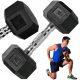  Coated/rubberized fixed dumbbells Activ/Space 1x 5 kg