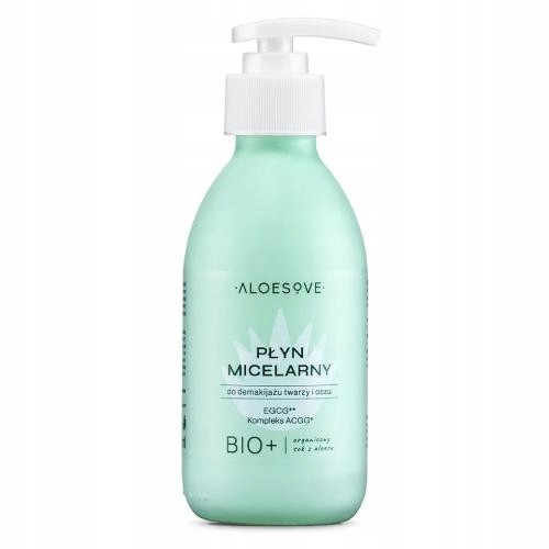  Aloesove 200 ml micellar fluid for face and eye make-up removal