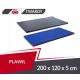  Gymnastics mat 200 x 120 x 5 cm PVC T120 + anti-slip gray