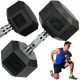  Coated/rubberized fixed dumbbells Activ/Space 1x 15 kg