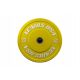  Xenios USA Weight plate rubber yellow with steel ring 5cm 15kg