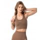  CARPATREE TOP SEAMLESS CROPPED TRUFFLE BROWN S