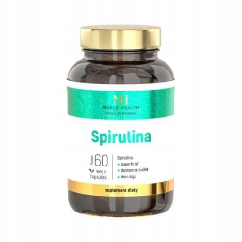  NOBLE HEALTH Spirulina, seaweed 60 capsules