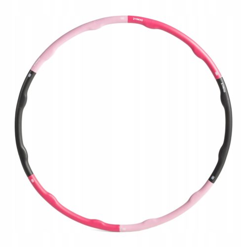  Massaging hula hoop TREXO TXO-B4Z035-PK pink 100cm LIGHT AND COMFORTABLE