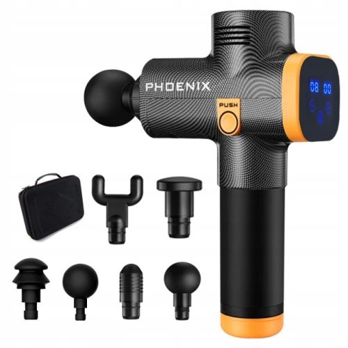  PHOENIX A2 MASSAGE GUN 6 HEADS ELECTRIC