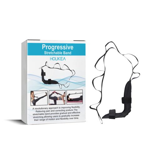  Elastic belt for exercise and yoga, reduces stress on the ankles