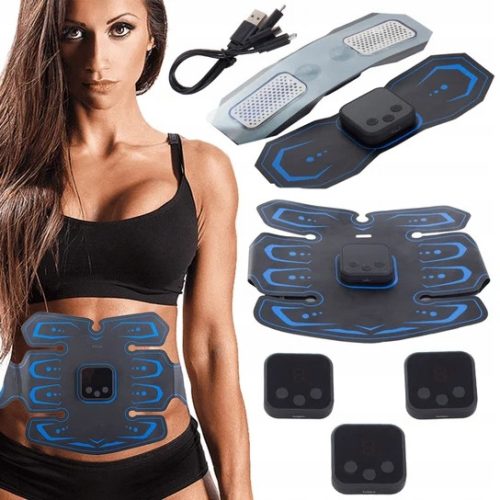  3X ELECTROSTIMULATOR EMS ABDOMINAL MUSCLE STIMULATOR SET