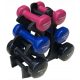  VDB 7KG DUMBBELL SET CHRISTMAS TREE STAND ENERO FIT Vinyl dumbbells set of 6