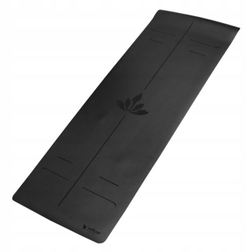  yellowMAT Yoga Rubber Yoga Mat - PU & Rubber, Black