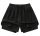  SHEIN WOMEN'S BLACK SPORTS TIED SHORTS SHORT L Ł_A