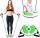  ROTARY TWISTER WITH CABLES FOOT MASSAGER WITH MAGNET, PLATE AEROBICS TRAINER