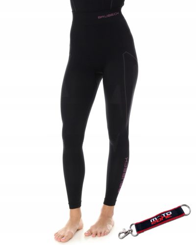  BRUBECK THERMO TROUSERS BLACK/PINK L