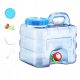  Portable water tank, space-saving water container, 7.5 liters