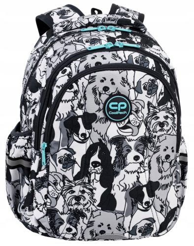 Coolpack Joy S Elementary School Backpack for Kids Ages 6-9 - Dogs Planet Design