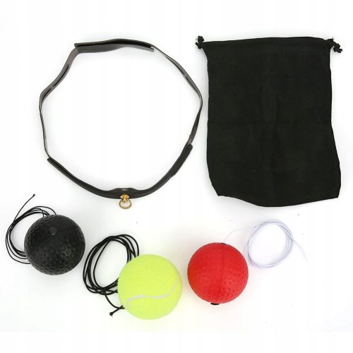  Silica gel boxing ball Reflex with training band 3 pieces