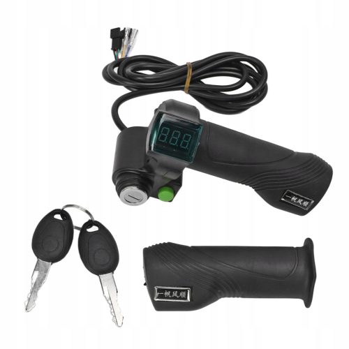  Electric bike handlebar with key and display 2 pcs.