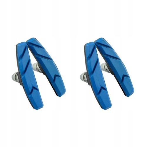  Brake pads for mountain bikes and fixie, blue rubber, 7x3.7