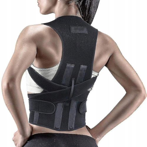  Corrective back support strap, adjustable, size S to XL