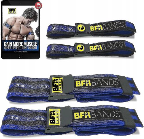  Occlusive training bands for building muscle mass without weights